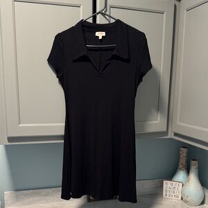A New Day Black Midi Dress